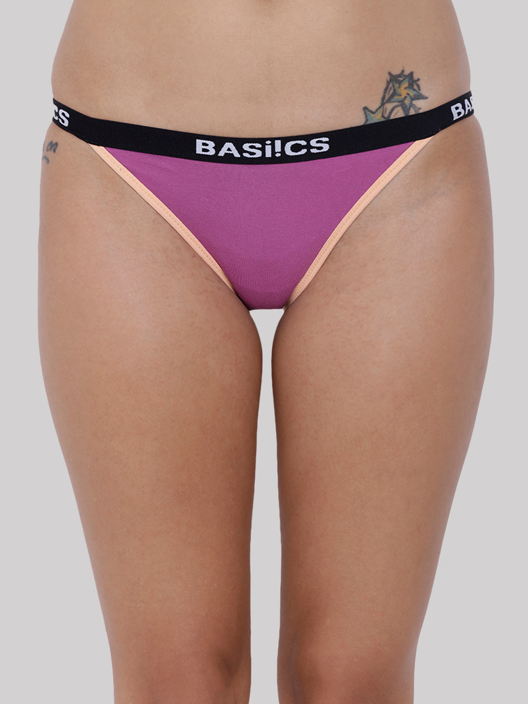 BASIICS by La Intimo women's single-pack panties and briefs for comfortable and stylish everyday use.