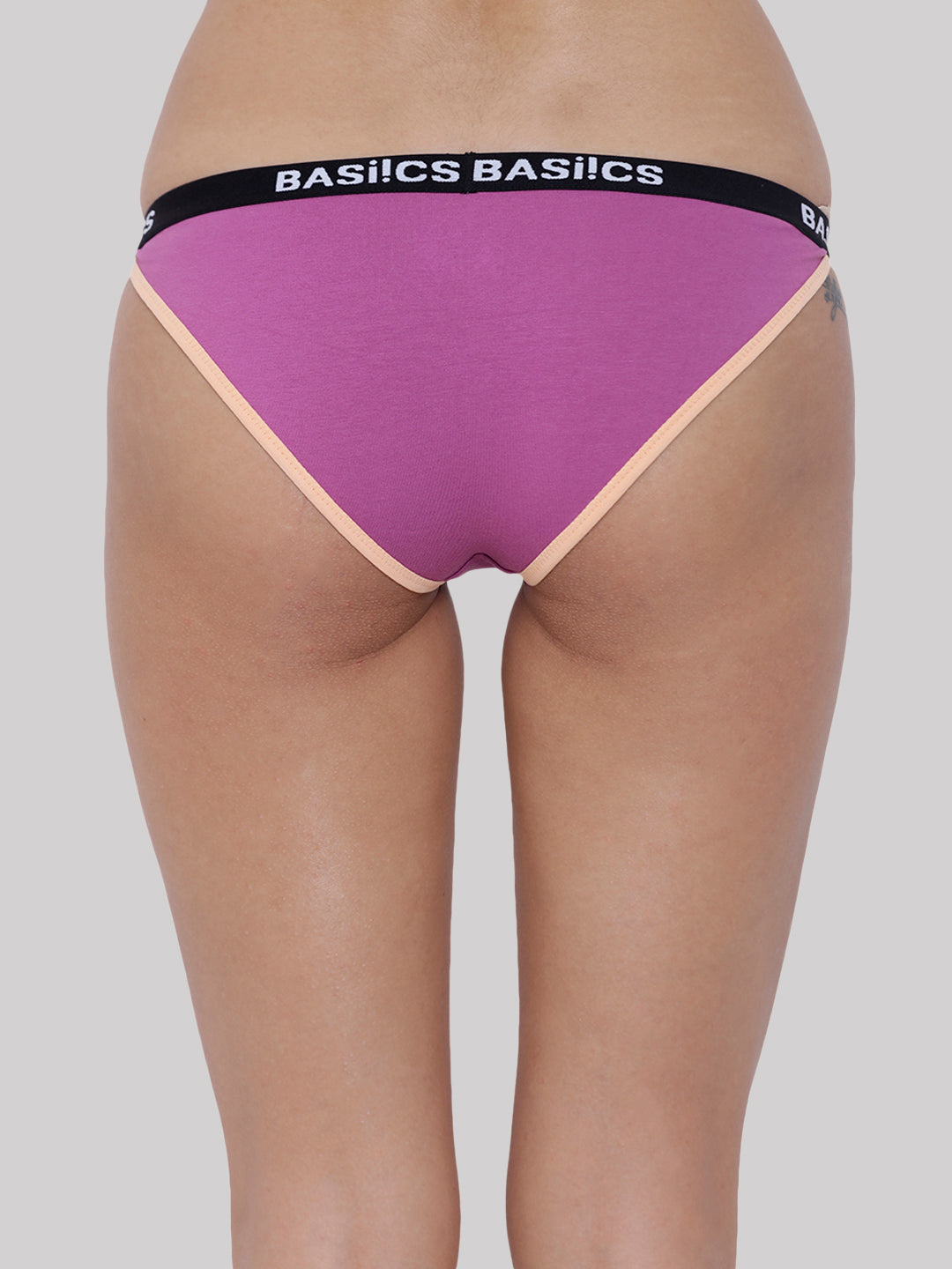 BASIICS by La Intimo women's single-pack panties and briefs for comfortable and stylish everyday use.