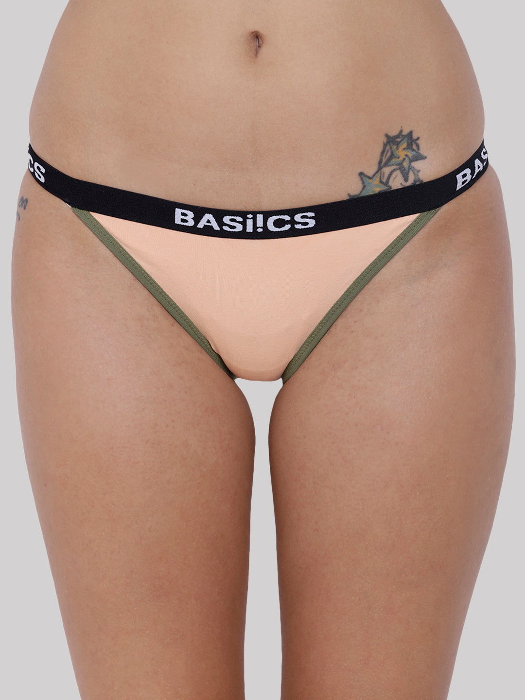 BASIICS by La Intimo women's single-pack panties and briefs for comfortable and stylish everyday use.