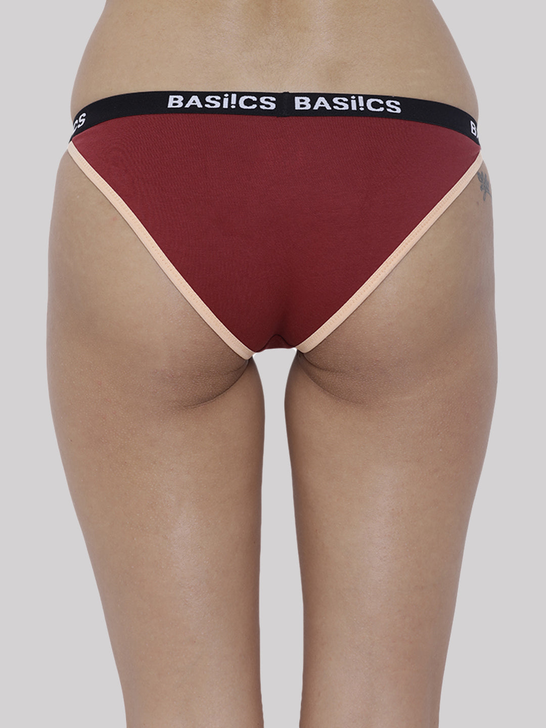 BASIICS by La Intimo women's pack of 2 panties and briefs for comfortable and stylish everyday wear.