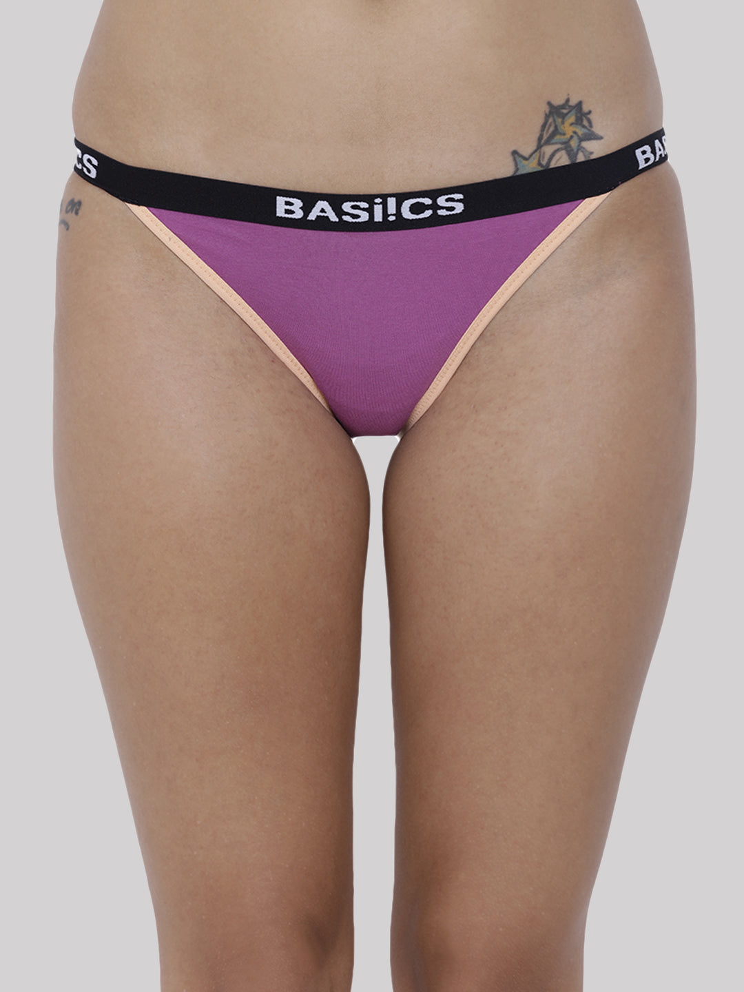 BASIICS by La Intimo women's pack of 2 panties and briefs for comfortable and stylish everyday wear.