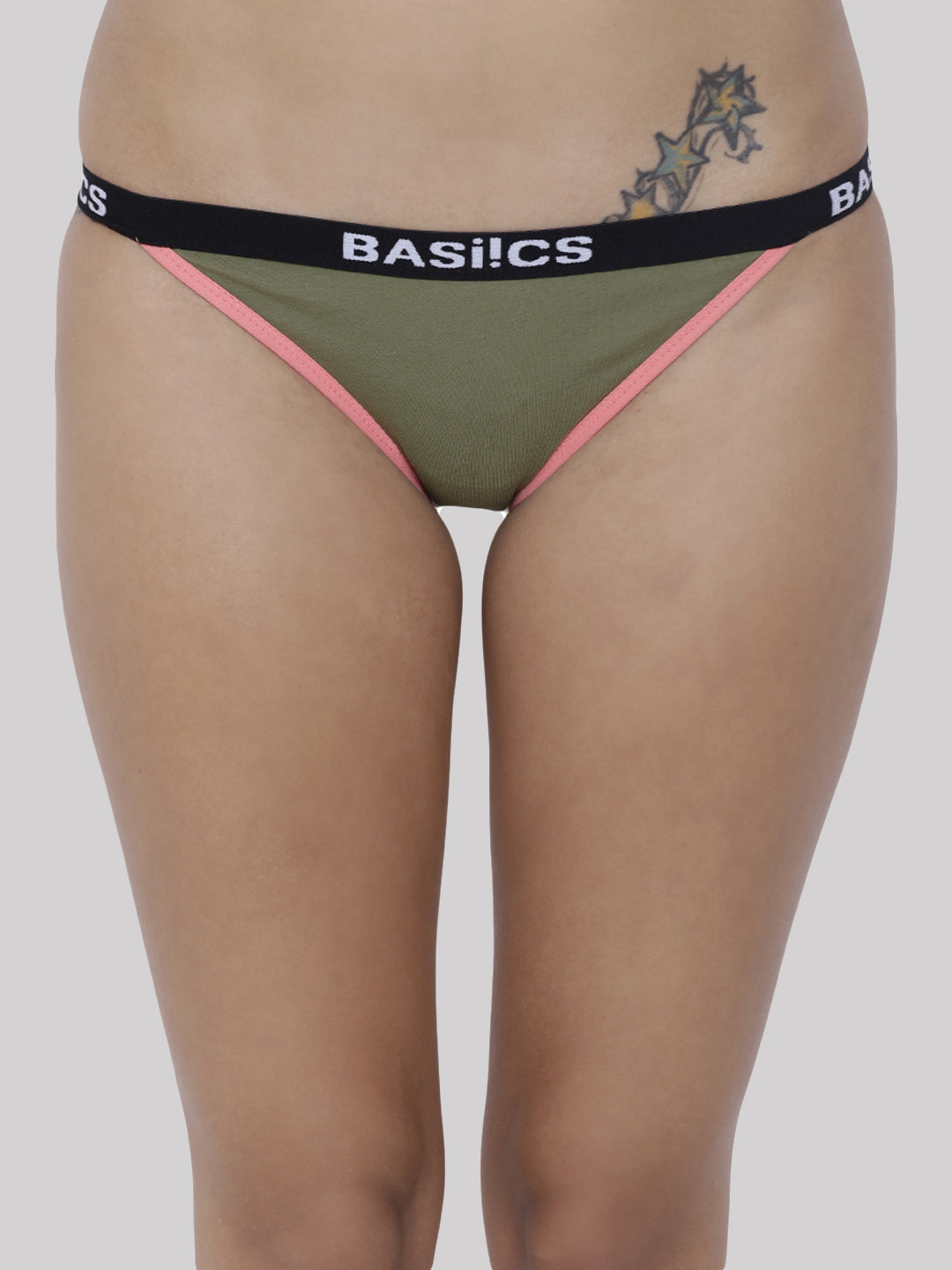 BASIICS by La Intimo women's pack of 2 panties and briefs for comfortable and stylish everyday wear.