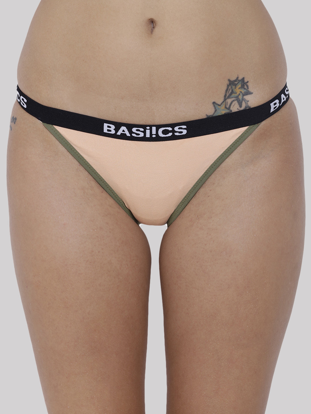 BASIICS by La Intimo women's pack of 2 panties and briefs for comfortable and stylish everyday wear.