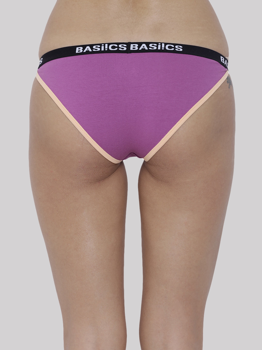 BASIICS by La Intimo women's pack of 2 panties and briefs for comfortable and stylish everyday wear.