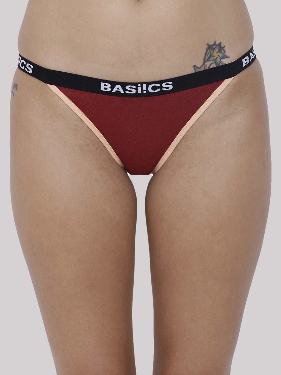 BASIICS by La Intimo women's pack of 2 panties and briefs for comfortable and stylish everyday wear.