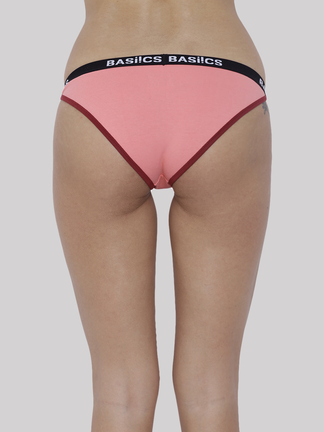 BASIICS by La Intimo women's pack of 2 panties and briefs for comfortable and stylish everyday wear.