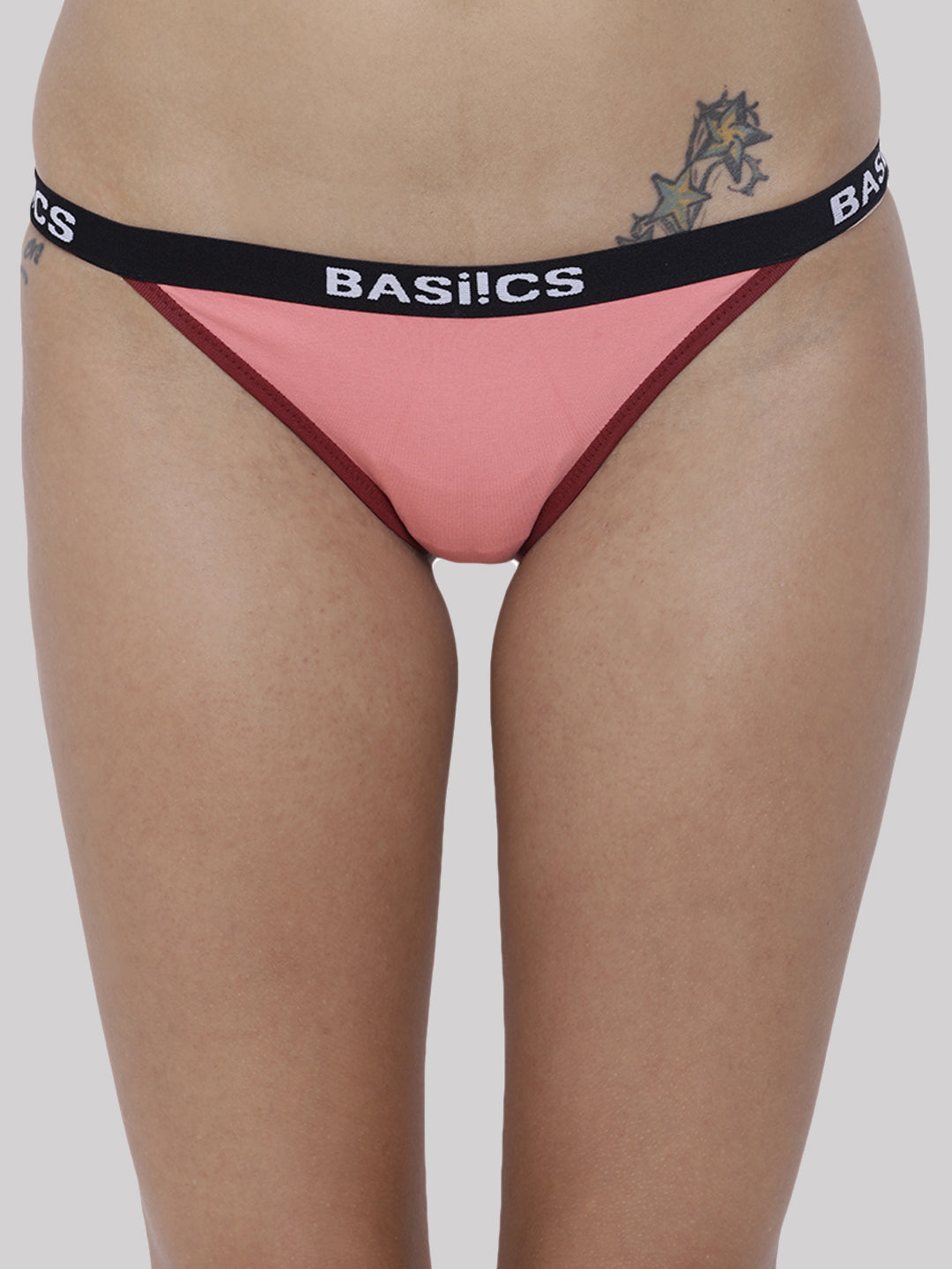 BASIICS by La Intimo women's pack of 2 panties and briefs for comfortable and stylish everyday wear.