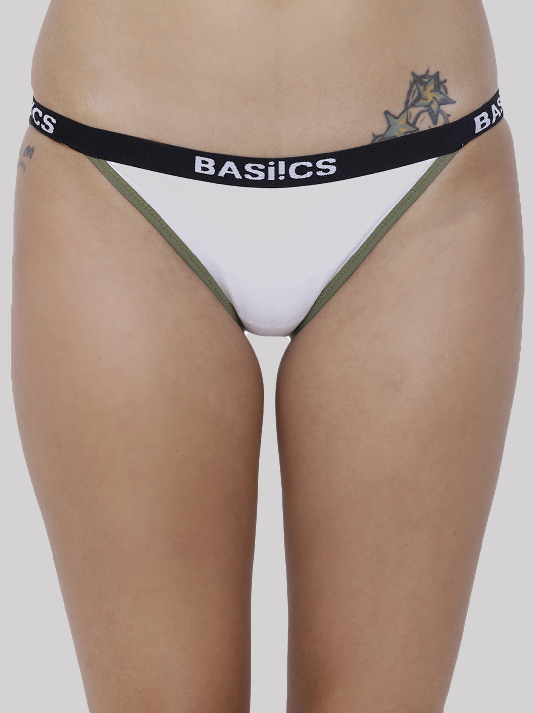 Cotton Brief Panty BASIICS - Fashionable (Pack of 2)