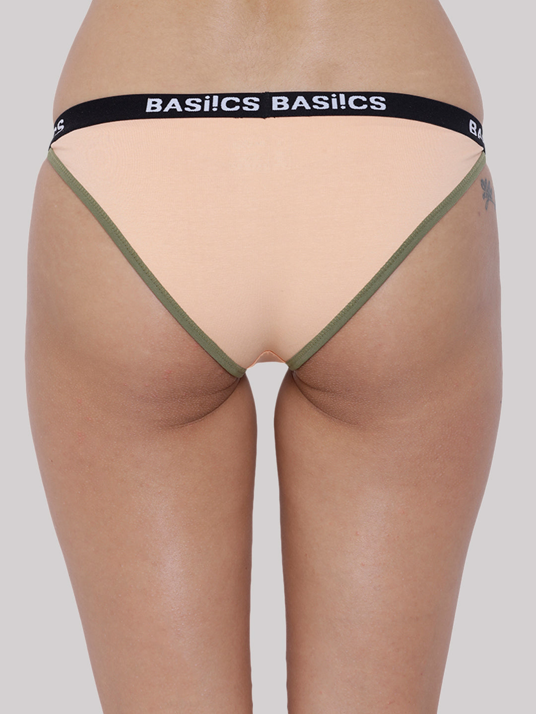 Cotton Brief Panty BASIICS - Fashionable (Pack of 2)
