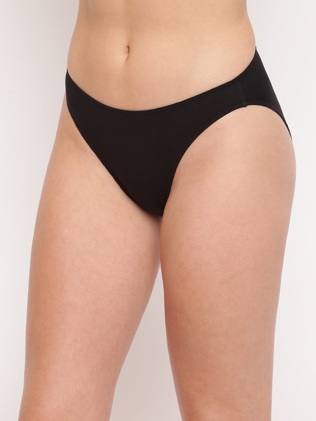 BASIICS by La Intimo women's single-pack high leg panty offering a flattering fit and comfortable everyday wear.