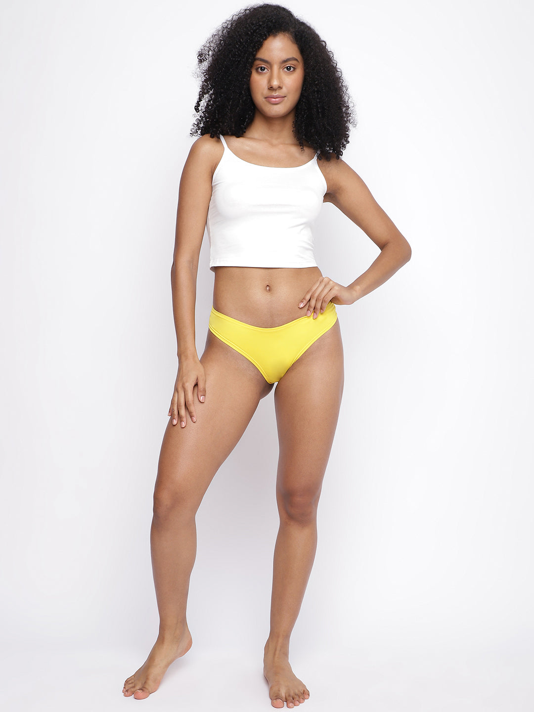 Set of 2 women’s semi-seamless bikini briefs from La Intimo, designed for comfort and everyday wear in various colors.