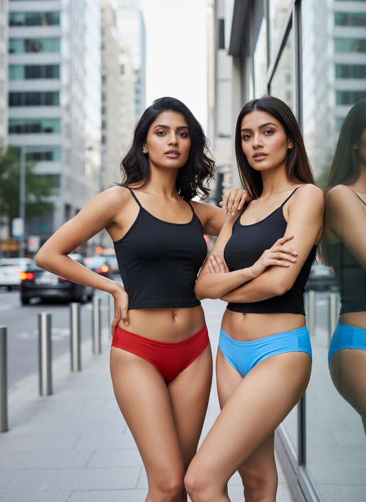 SemiSeamless Panty BASIICS - Amor (Pack of 2)