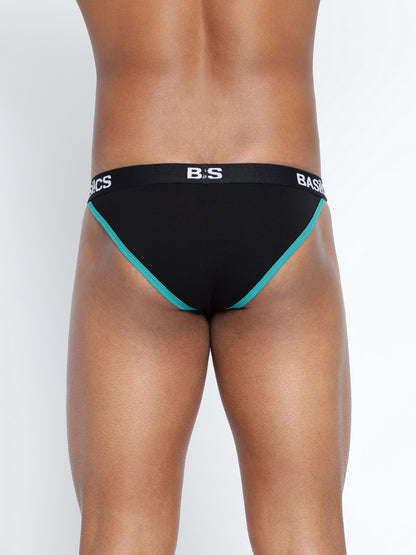 BASIICS by La Intimo Men's Briefs - Pack of 6, Soft and Comfortable Cotton Underwear for Daily Wear