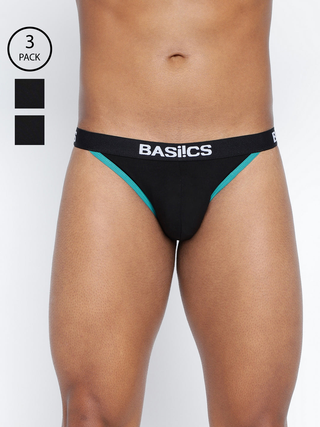 Pack of 3 men’s briefs from La Intimo, designed for comfort and seamless fit in a variety of colors.