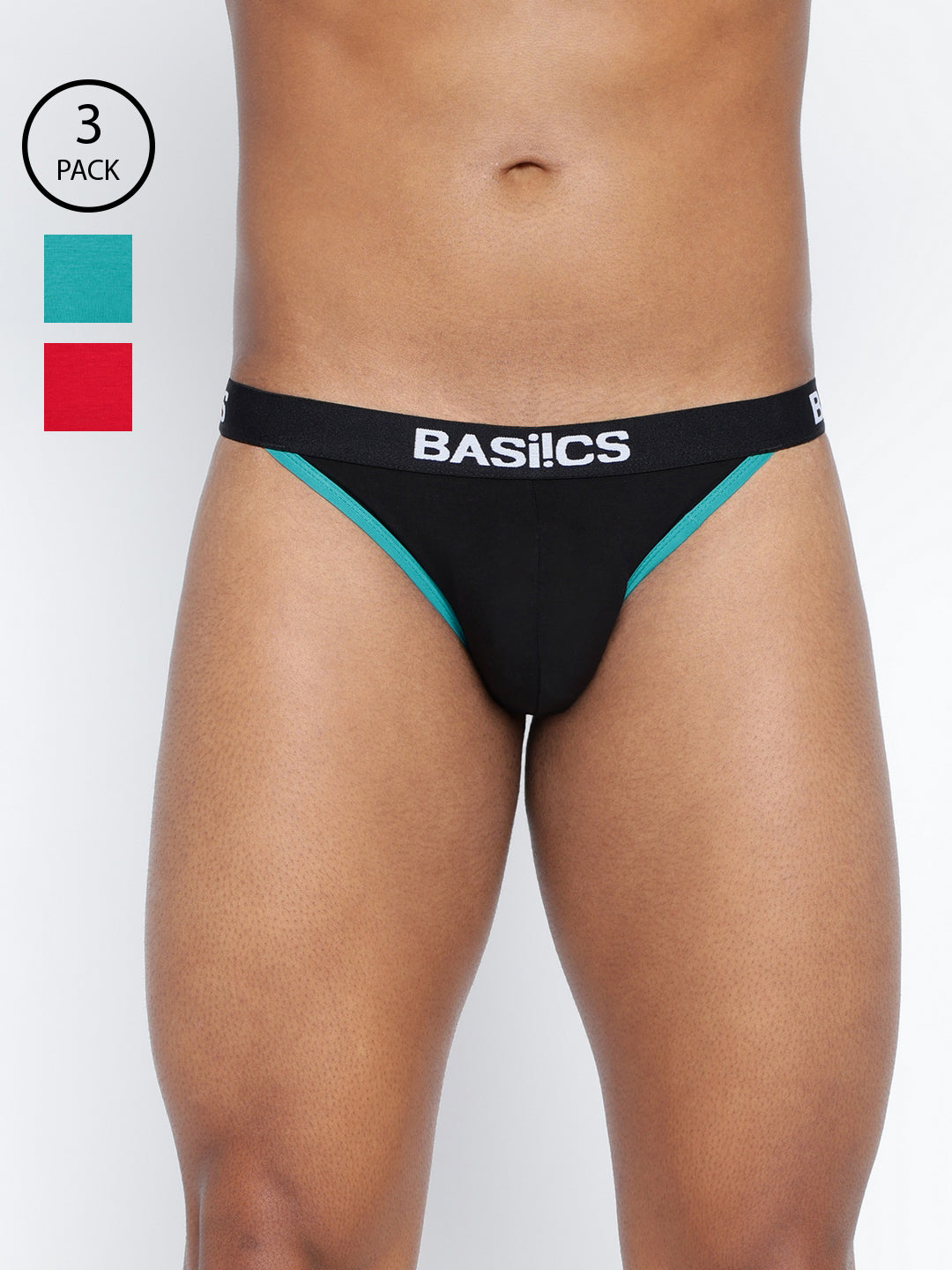 Pack of 3 men’s briefs from La Intimo, designed for comfort and seamless fit in a variety of colors.