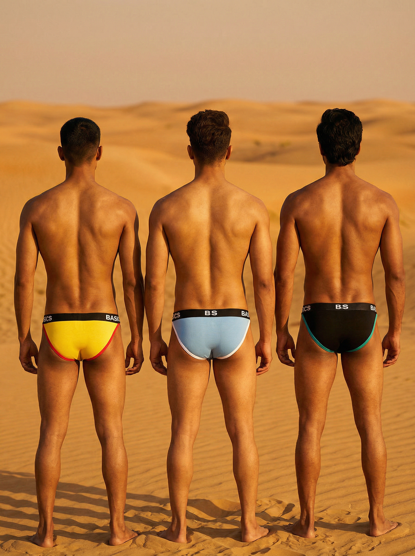 Cotton Brief - Thigh High BASIICS (Pack of 3)