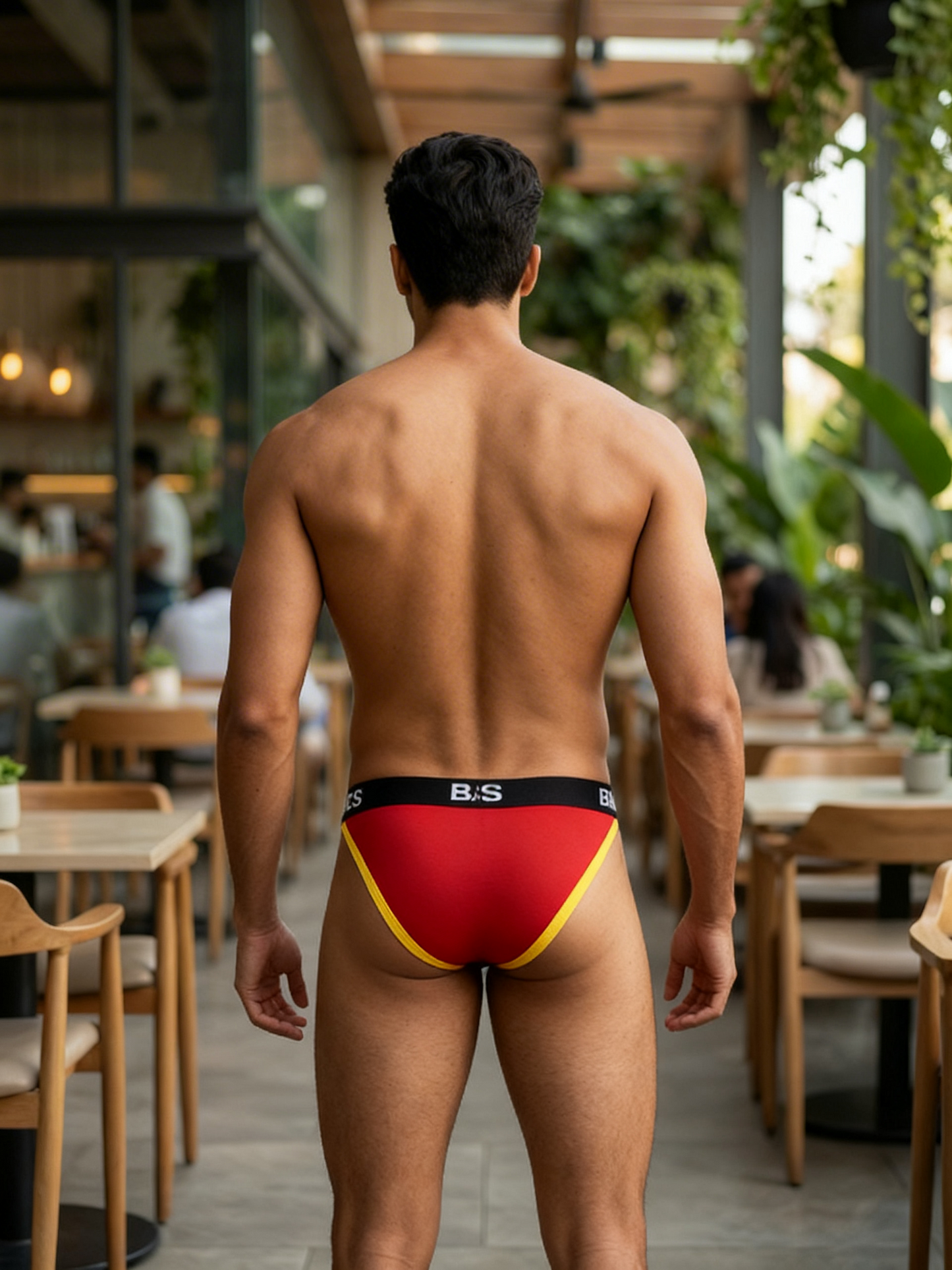 Cotton Brief - Thigh High BASIICS