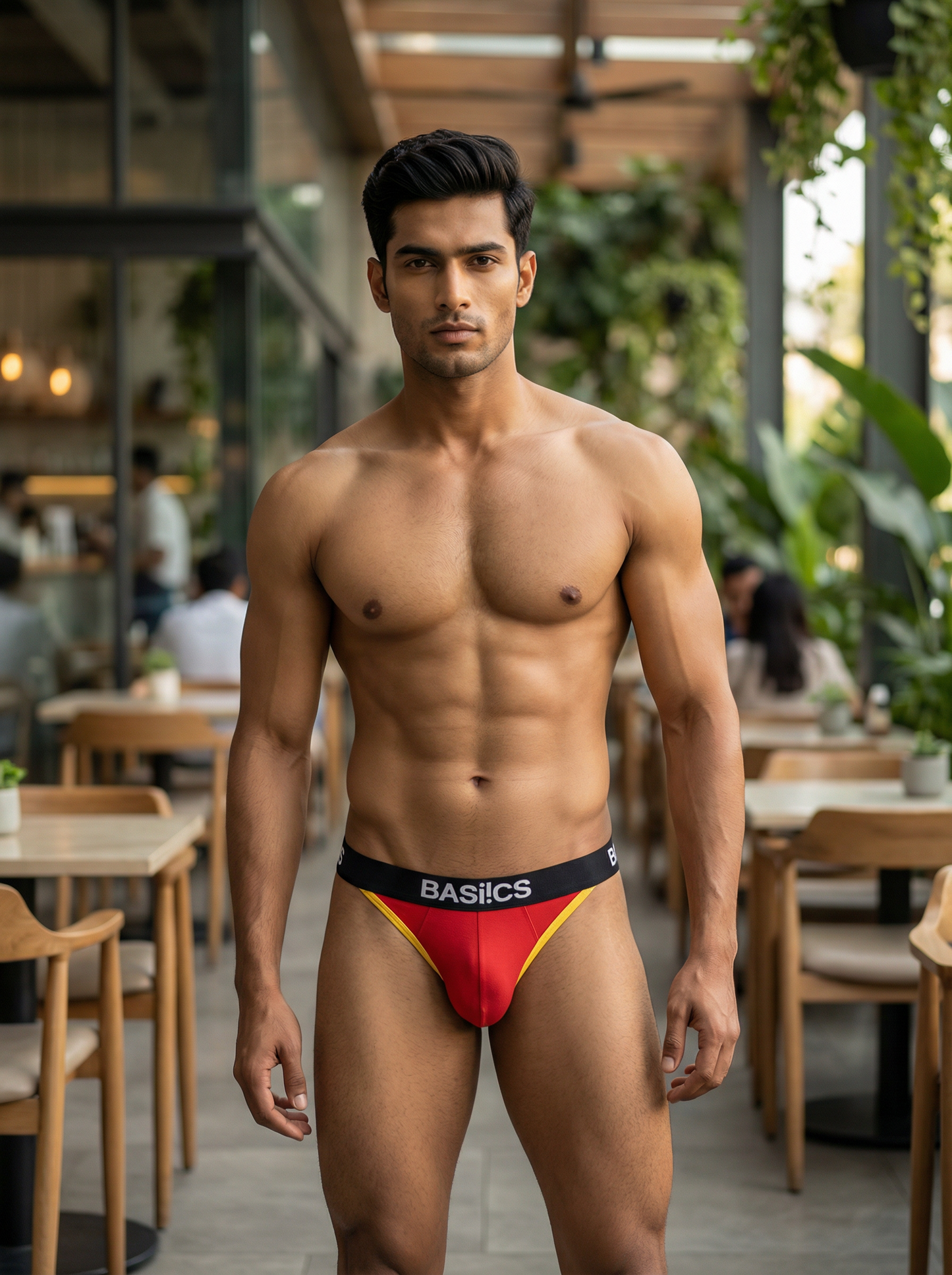 Cotton Brief - Thigh High BASIICS
