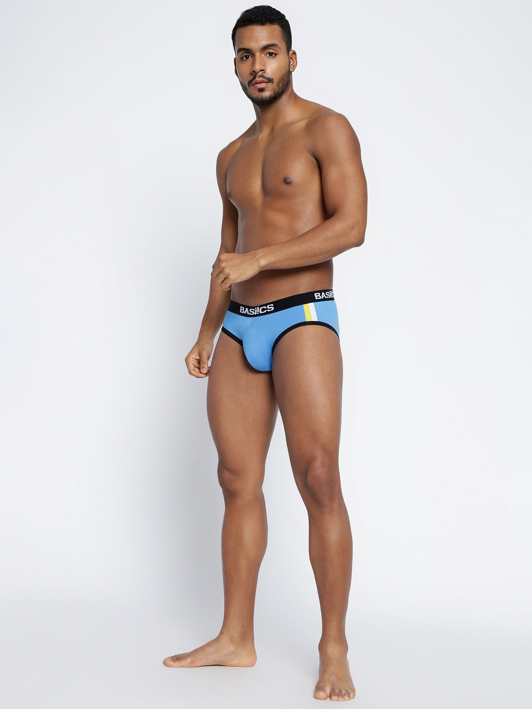 Men's briefs by BASIICS by La Intimo, single pack innerwear in a stylish and comfortable design.