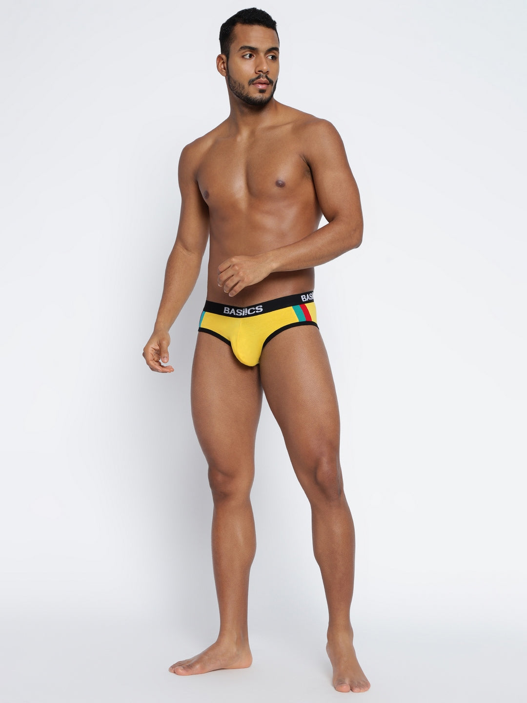 Men's briefs by BASIICS by La Intimo, single pack innerwear in a stylish and comfortable design.