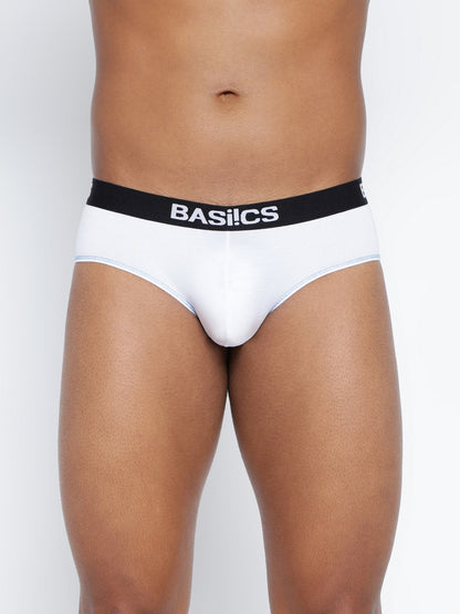 Pack of 2 Men's Standard Core BASIICS Briefs by La Intimo – Comfortable and Soft Innerwear
