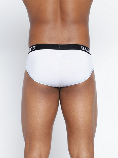 Pack of 2 Men's Standard Core BASIICS Briefs by La Intimo – Comfortable and Soft Innerwear