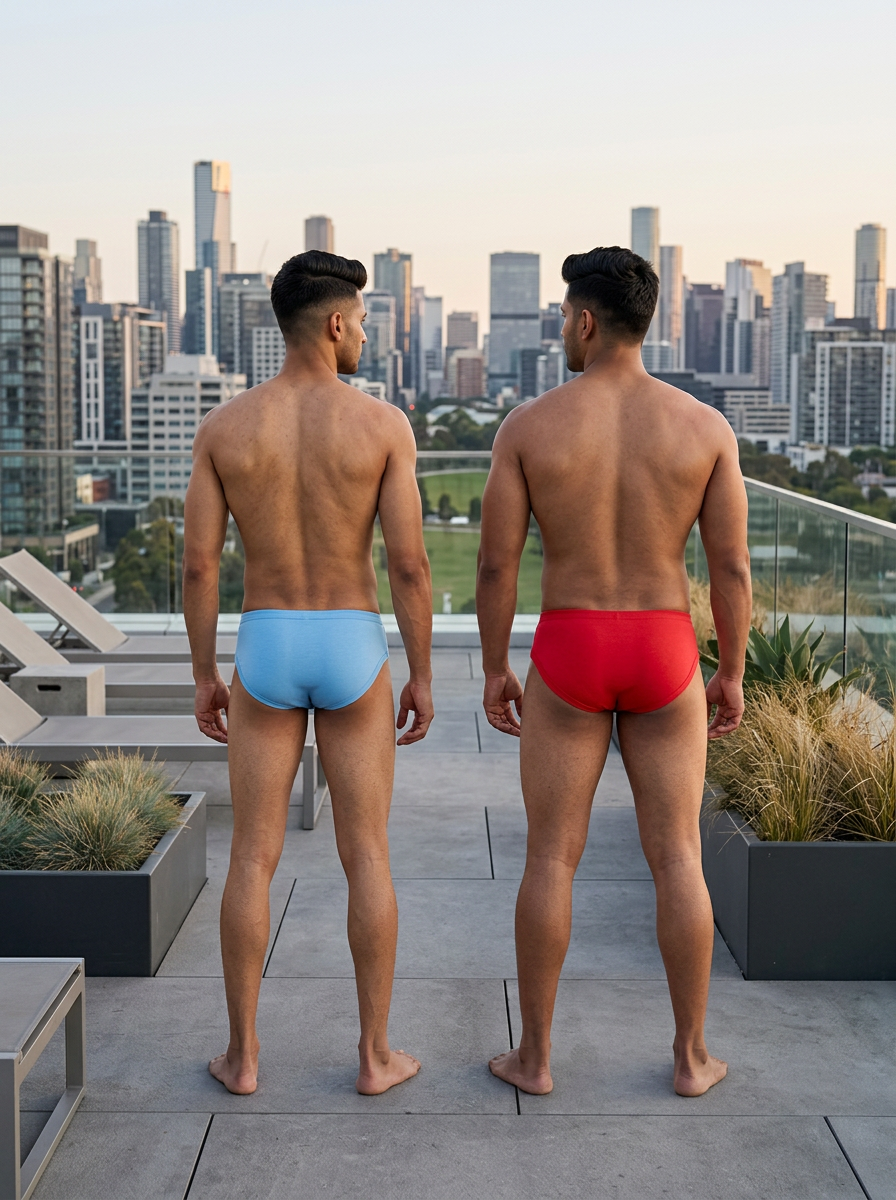 Cotton Brief - Stripe Fashion BASIICS (Pack of 2)