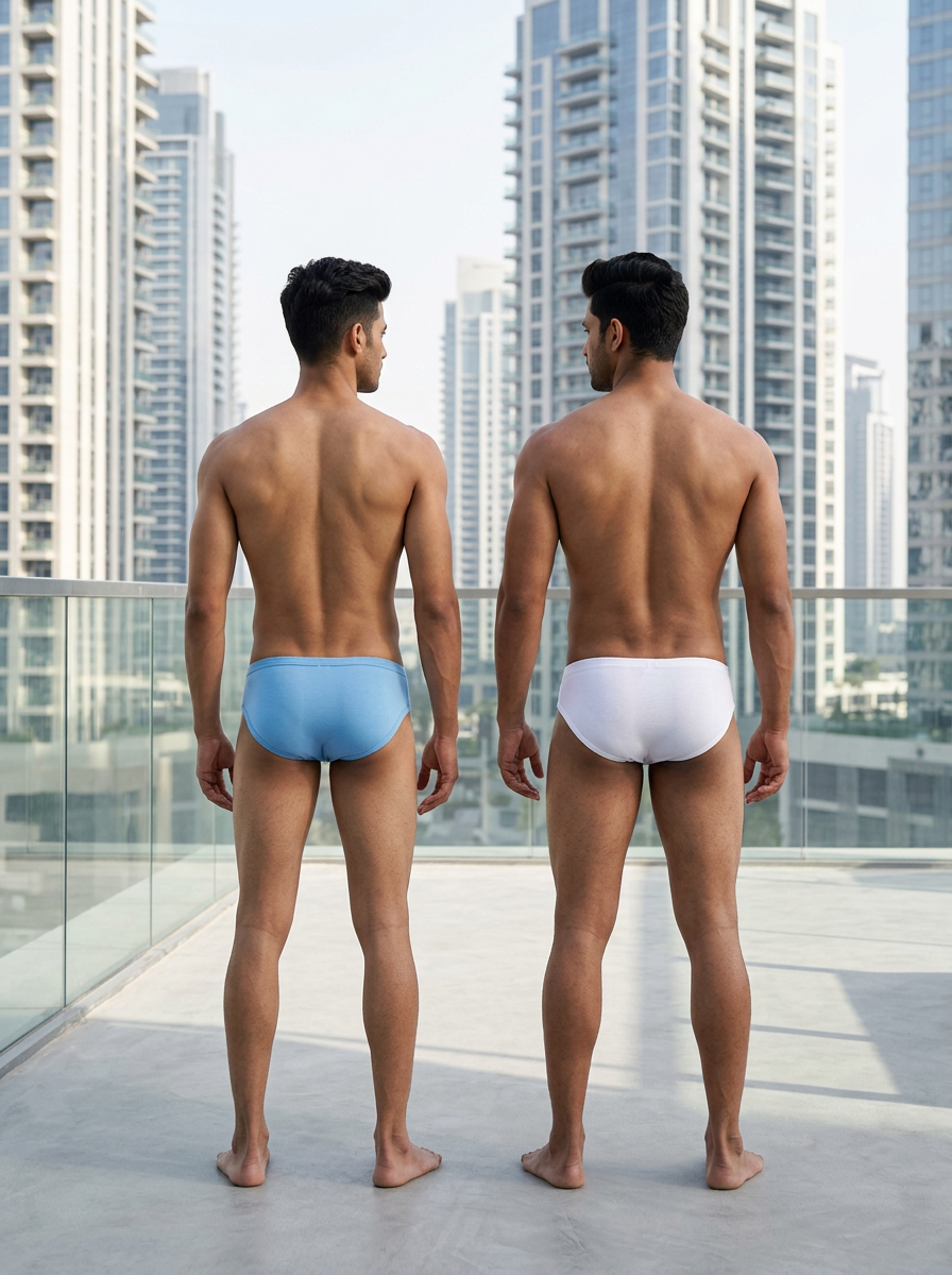 Cotton Brief - Stripe Fashion BASIICS (Pack of 2)