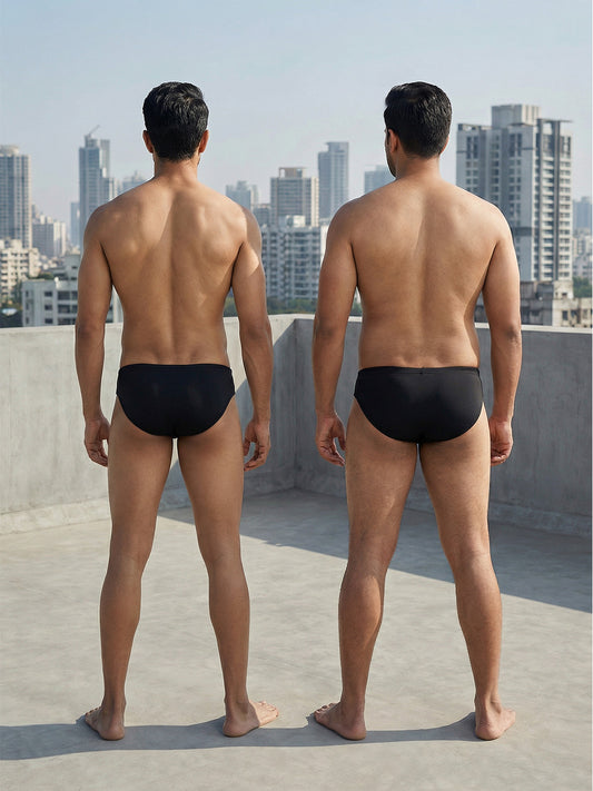 Cotton Brief - Stripe Fashion BASIICS (Pack of 2)