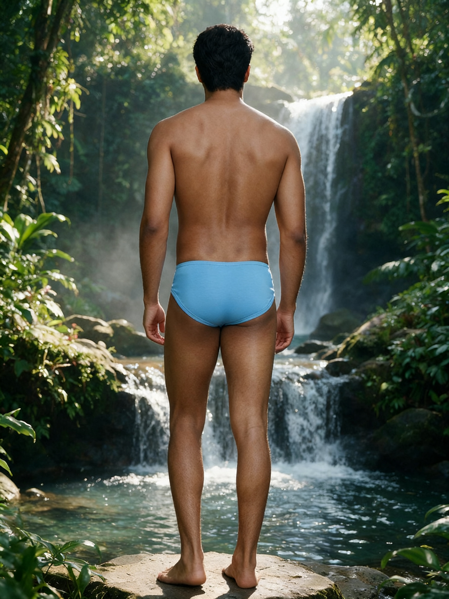 Men's Side Stripe Cotton Brief - Fashion BASIICS