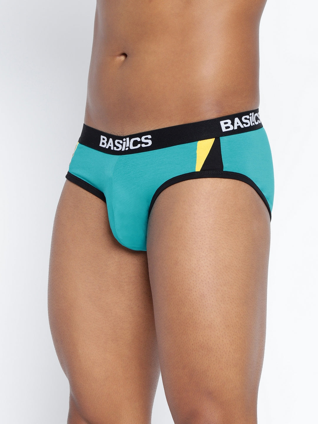 Pack of 3 men's innerwear briefs from BASIICS by La Intimo, featuring a standard core design for comfort and support. Available in a multi-pack for everyday wear.