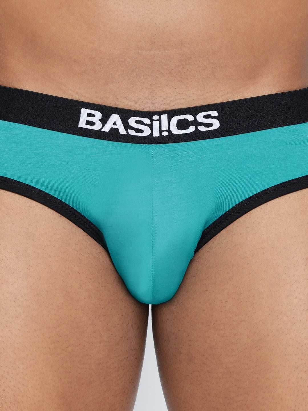 Pack of 6 men's standard core briefs from BASIICS by La Intimo, offering comfort and support for everyday wear. Ideal innerwear for daily use.