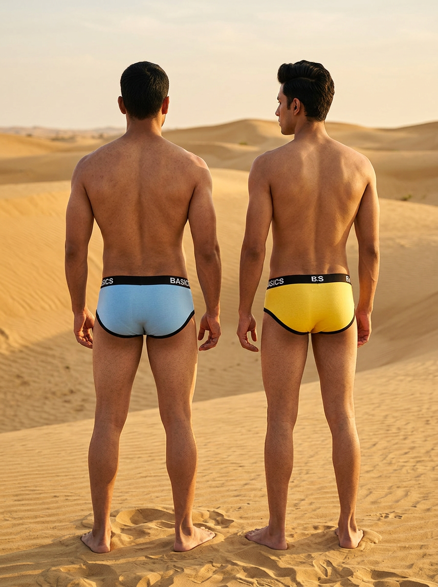 Cotton Brief - Cross Modern BASIICS (Pack of 2)