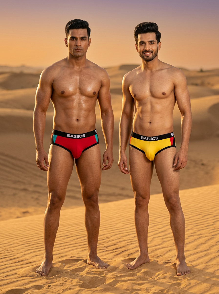 Cotton Brief - Cross Modern BASIICS (Pack of 2)