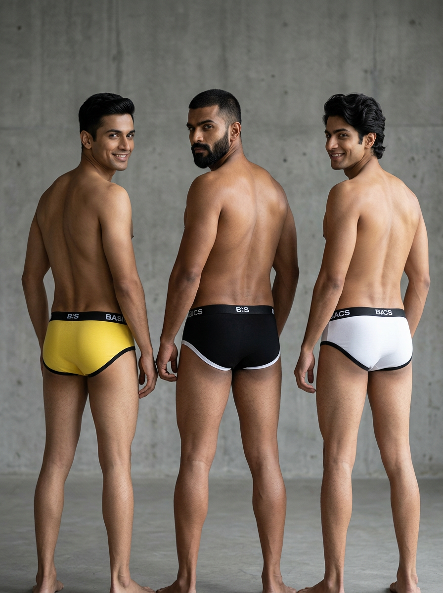 Cotton Brief - Cross Modern BASIICS (Pack of 3)