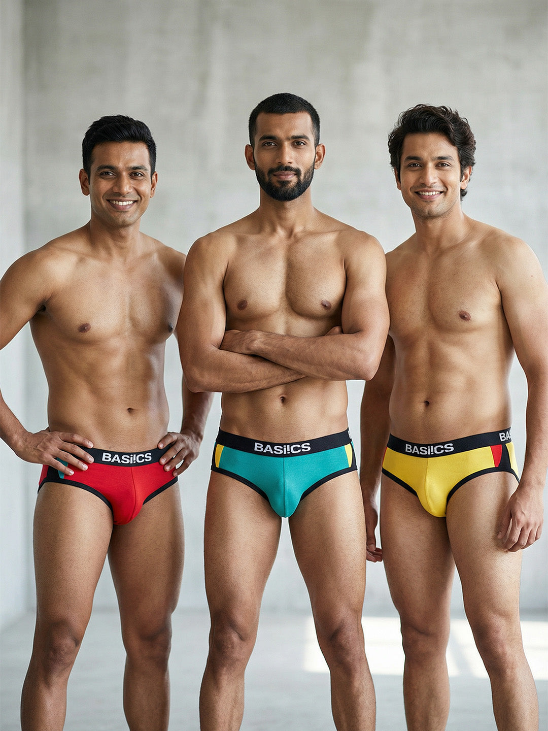 Cotton Brief - Cross Modern BASIICS (Pack of 3)