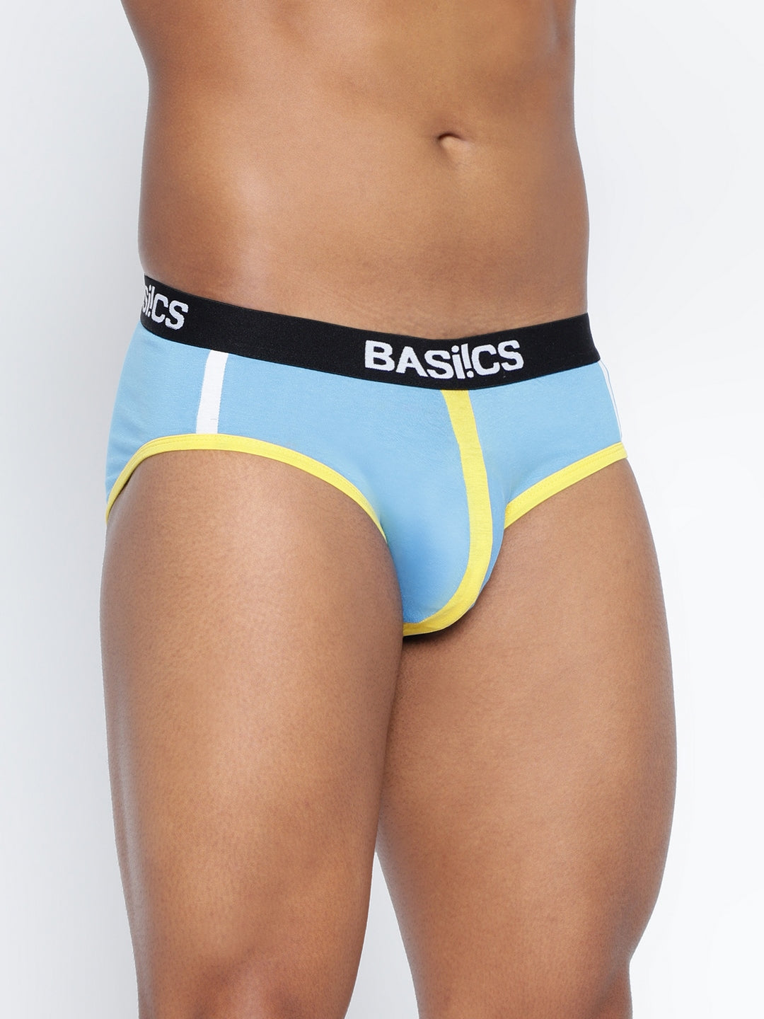 Single pack of men's standard core briefs from BASIICS by La Intimo, designed for comfort and support in everyday wear.