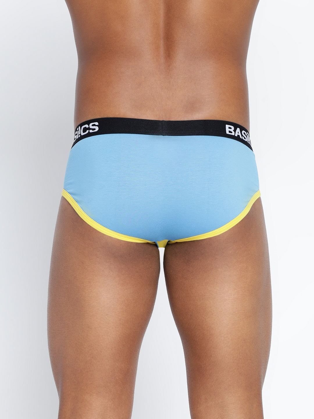 Pack of 3 men's standard core briefs from BASIICS by La Intimo, designed for comfort and support in everyday wear.