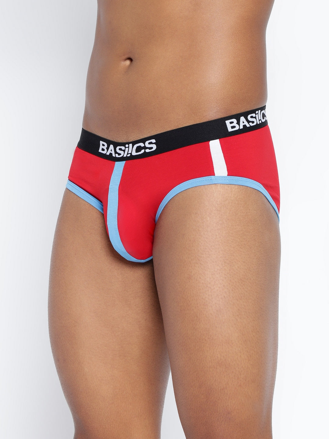 Pack of 3 men's standard core briefs from BASIICS by La Intimo, designed for comfort and support in everyday wear.