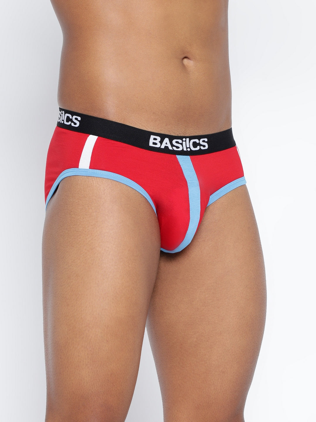 Single pack of men's standard core briefs from BASIICS by La Intimo, designed for comfort and support in everyday wear.