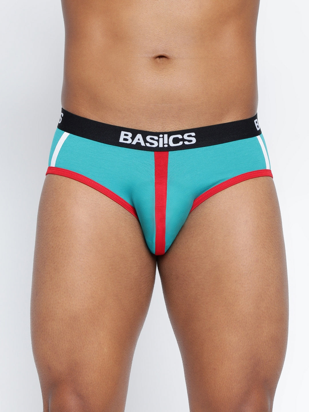 Pack of 3 men's standard core briefs from BASIICS by La Intimo, designed for comfort and support in everyday wear.