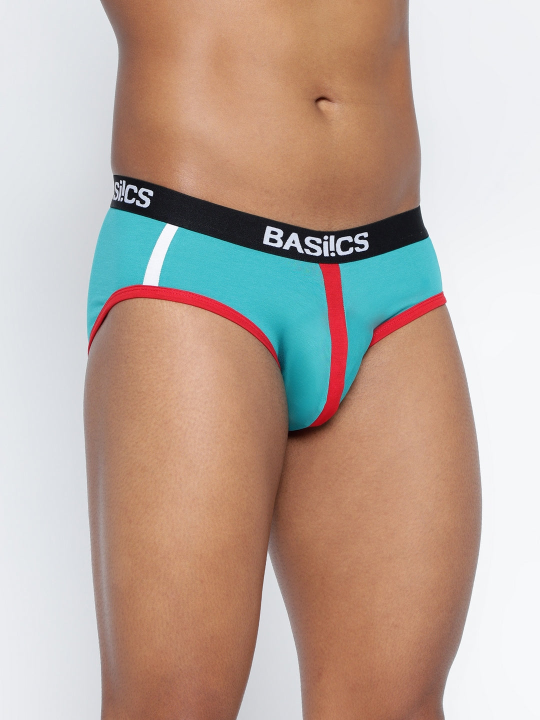 Single pack of men's standard core briefs from BASIICS by La Intimo, designed for comfort and support in everyday wear.