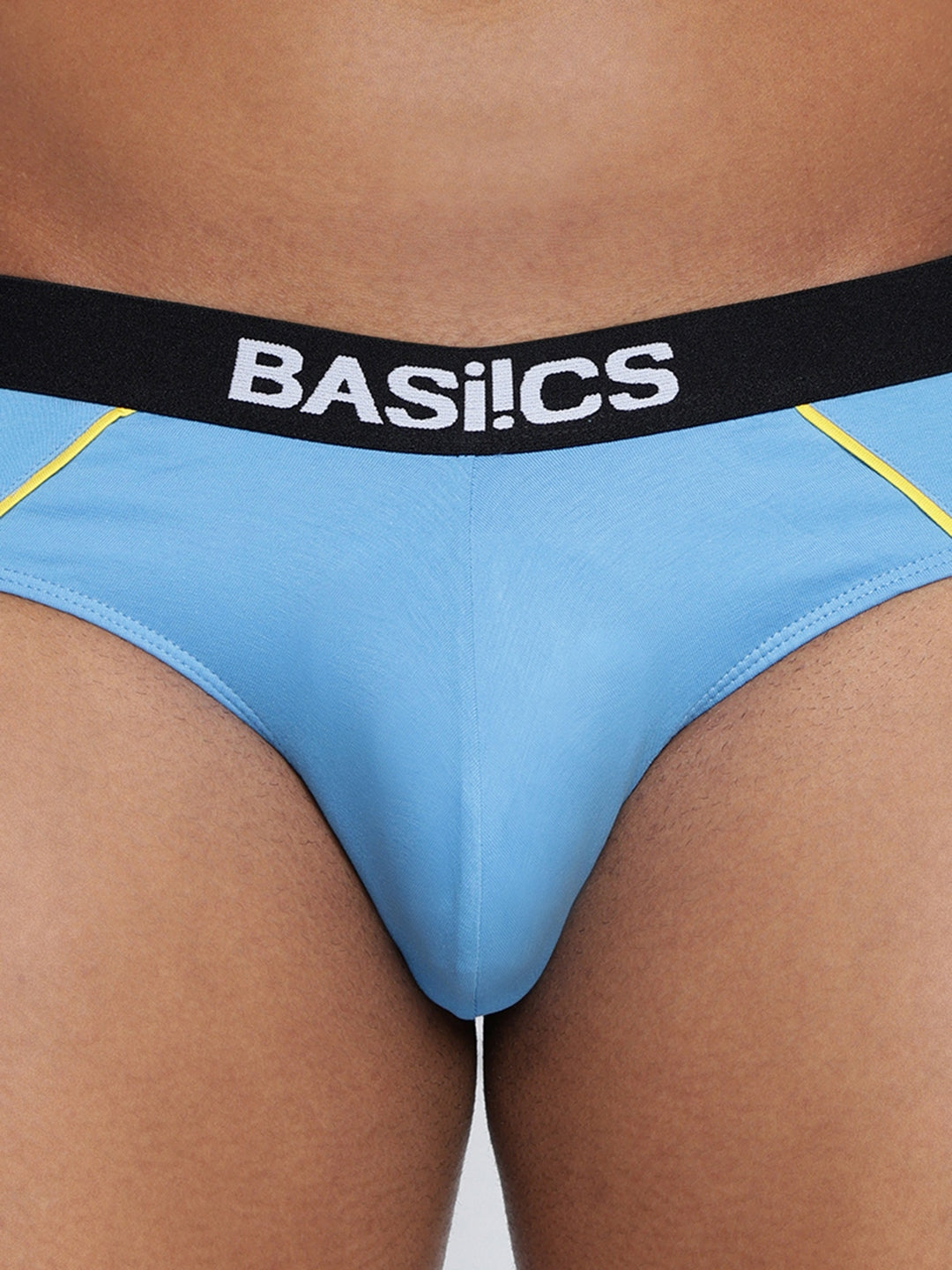 Single pack of men's standard core briefs from BASIICS by La Intimo, designed for comfort and support in everyday wear.