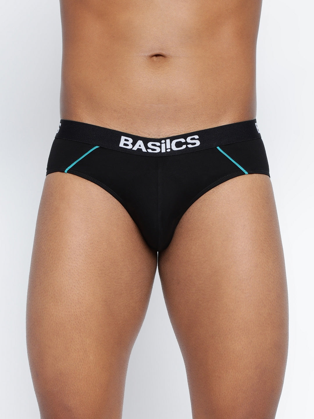 Single pack of men's standard core briefs from BASIICS by La Intimo, designed for comfort and support in everyday wear.