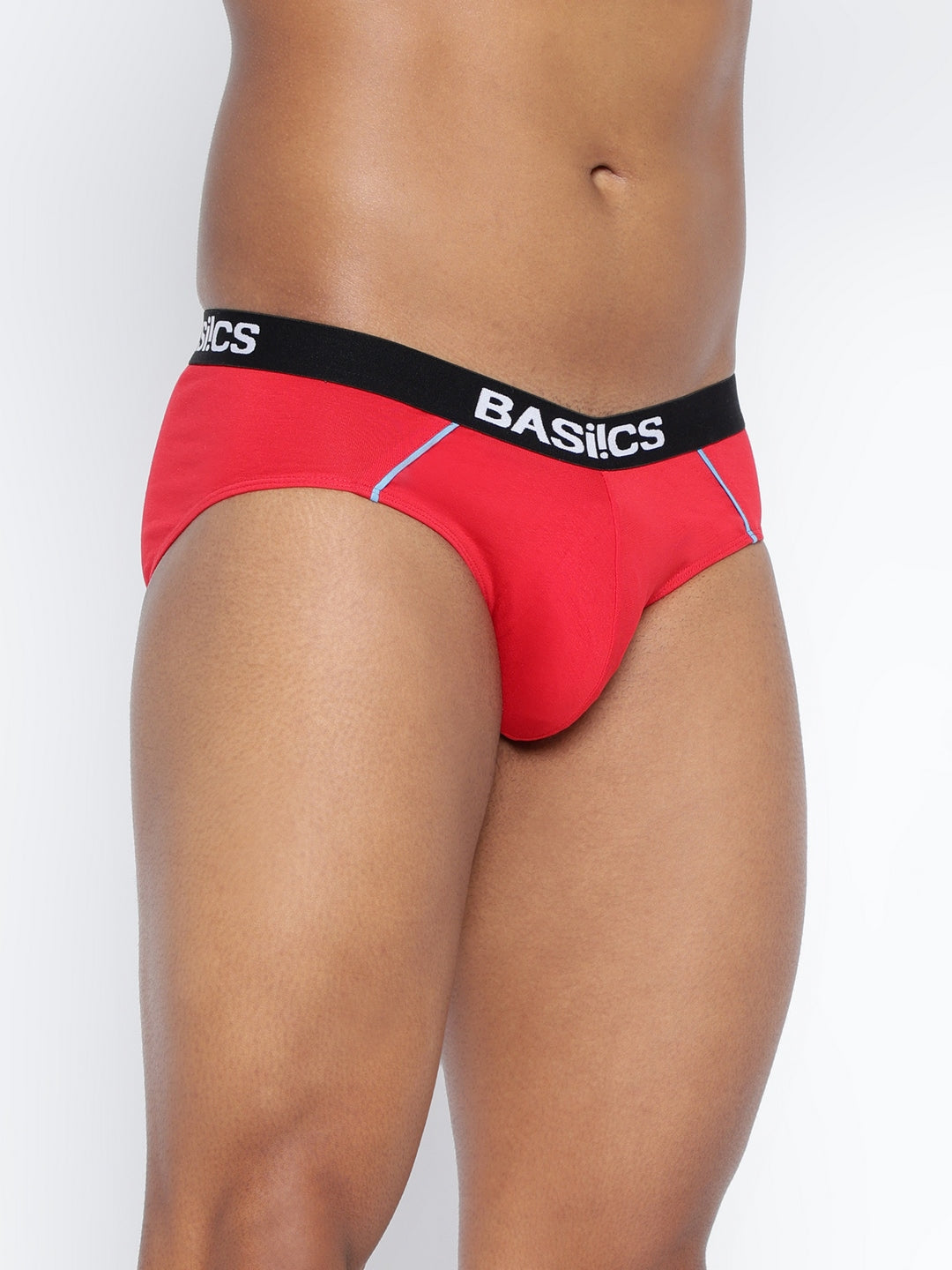 Single pack of men's standard core briefs from BASIICS by La Intimo, designed for comfort and support in everyday wear.