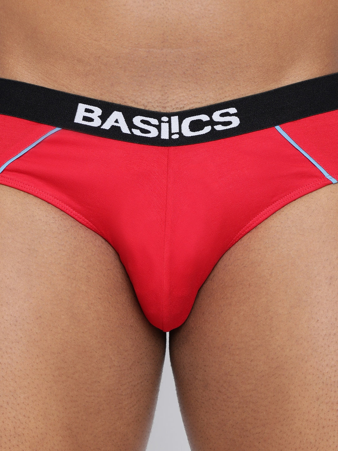 Single pack of men's standard core briefs from BASIICS by La Intimo, designed for comfort and support in everyday wear.