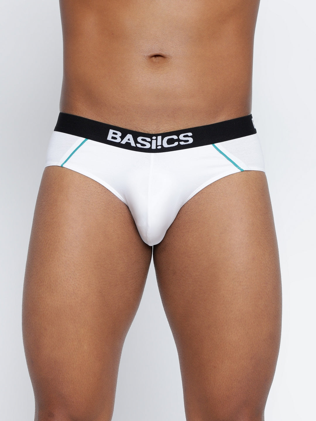 Single pack of men's standard core briefs from BASIICS by La Intimo, designed for comfort and support in everyday wear.