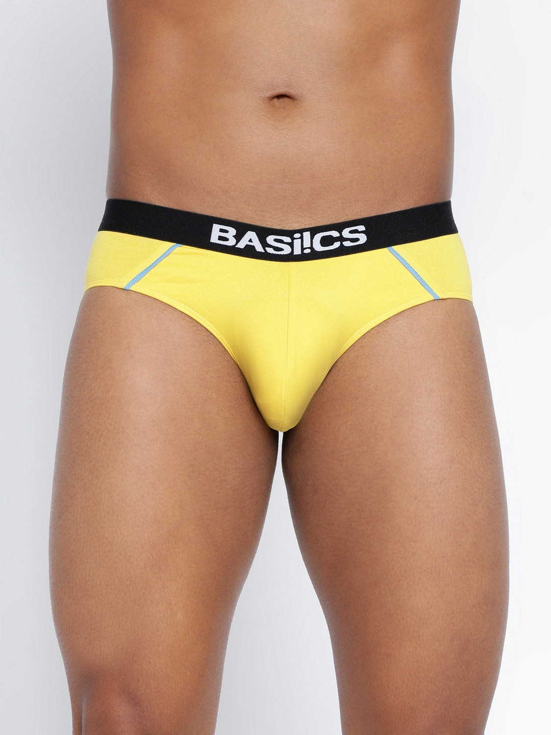 Pack of 3 men's standard core briefs from BASIICS by La Intimo, providing comfort and support for everyday wear.