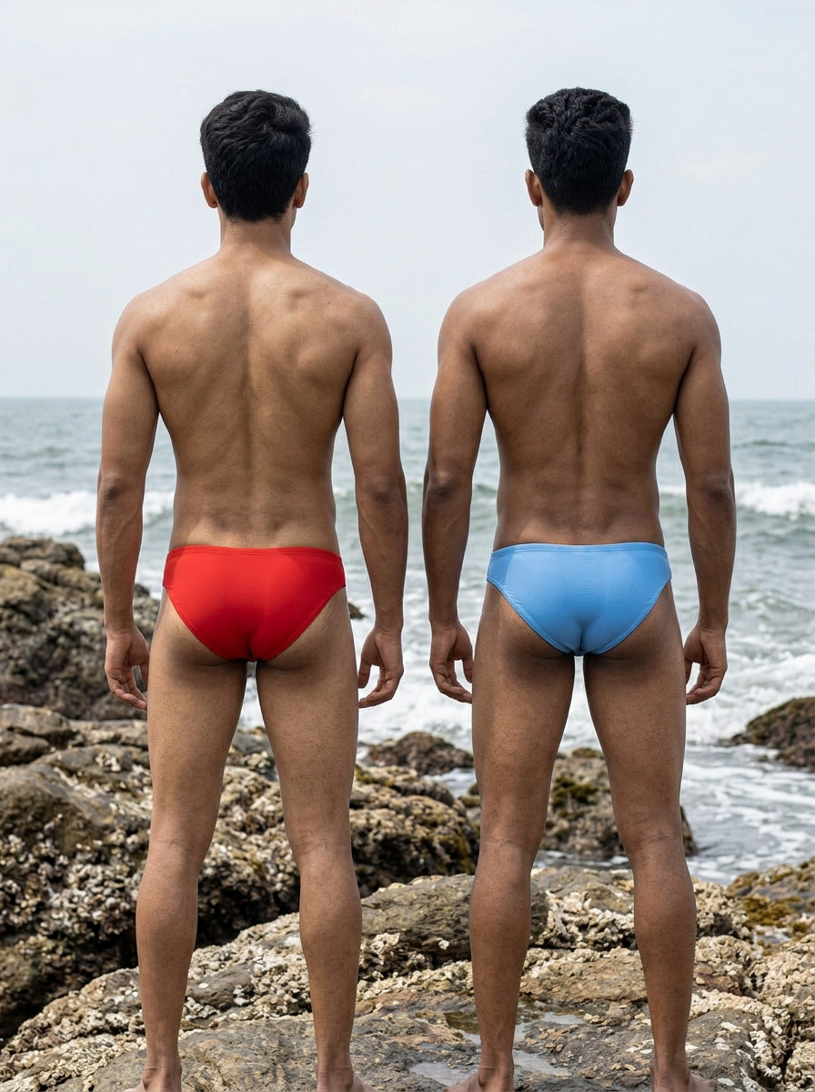 Active Micro Brief - Semi Seamless BASIICS (Pack of 2)