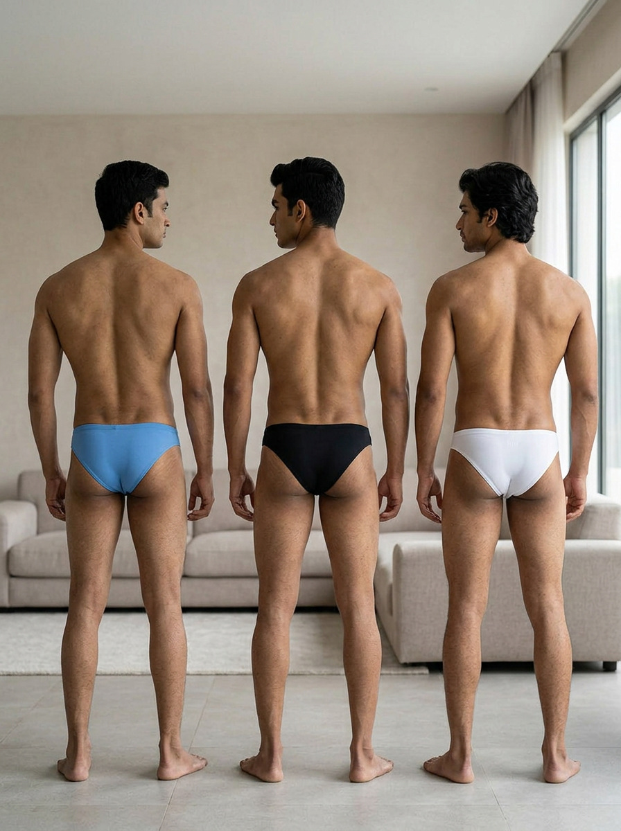 Active Micro Brief - Semi Seamless BASIICS (Pack of 3)